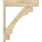 Ekena Millwork Merced Block Rough Sawn Outlooker, Douglas Fir, 8"W x 36"D x 42"H OUT08X36X42MRC05RDF - alternate 2
